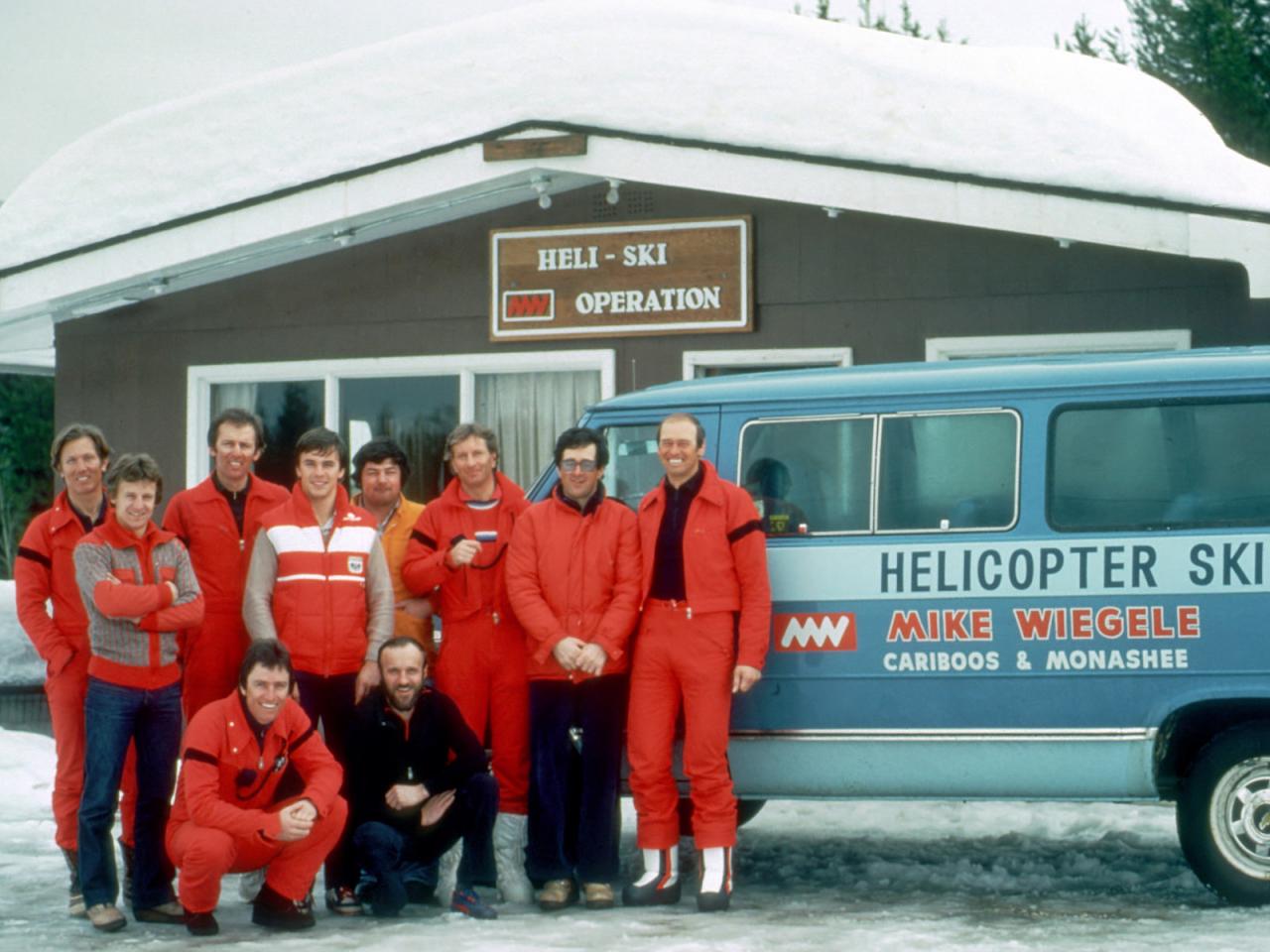 1980 in Mike Wiegele Helicopter Skiing