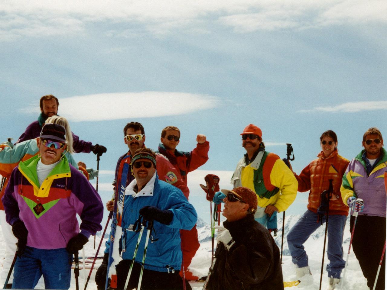 1990 Helicopter Skiing at Mike Wiegele Heli-skiing Resort