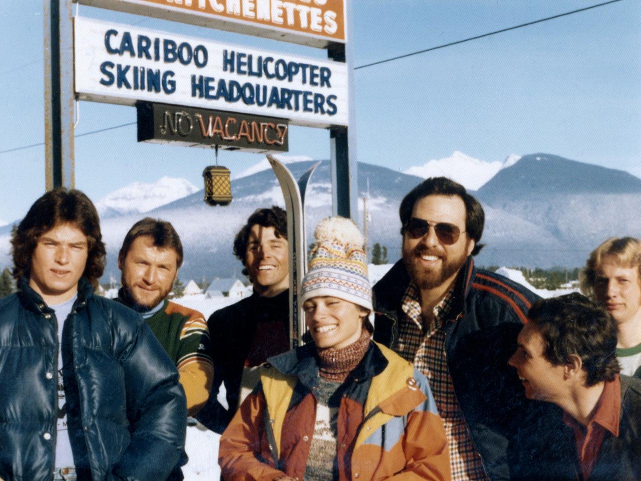 1980 in Mike Wiegele Helicopter Skiing