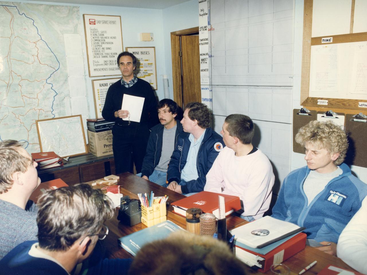 1990 Helicopter Skiing at Mike Wiegele Heli-skiing Resort