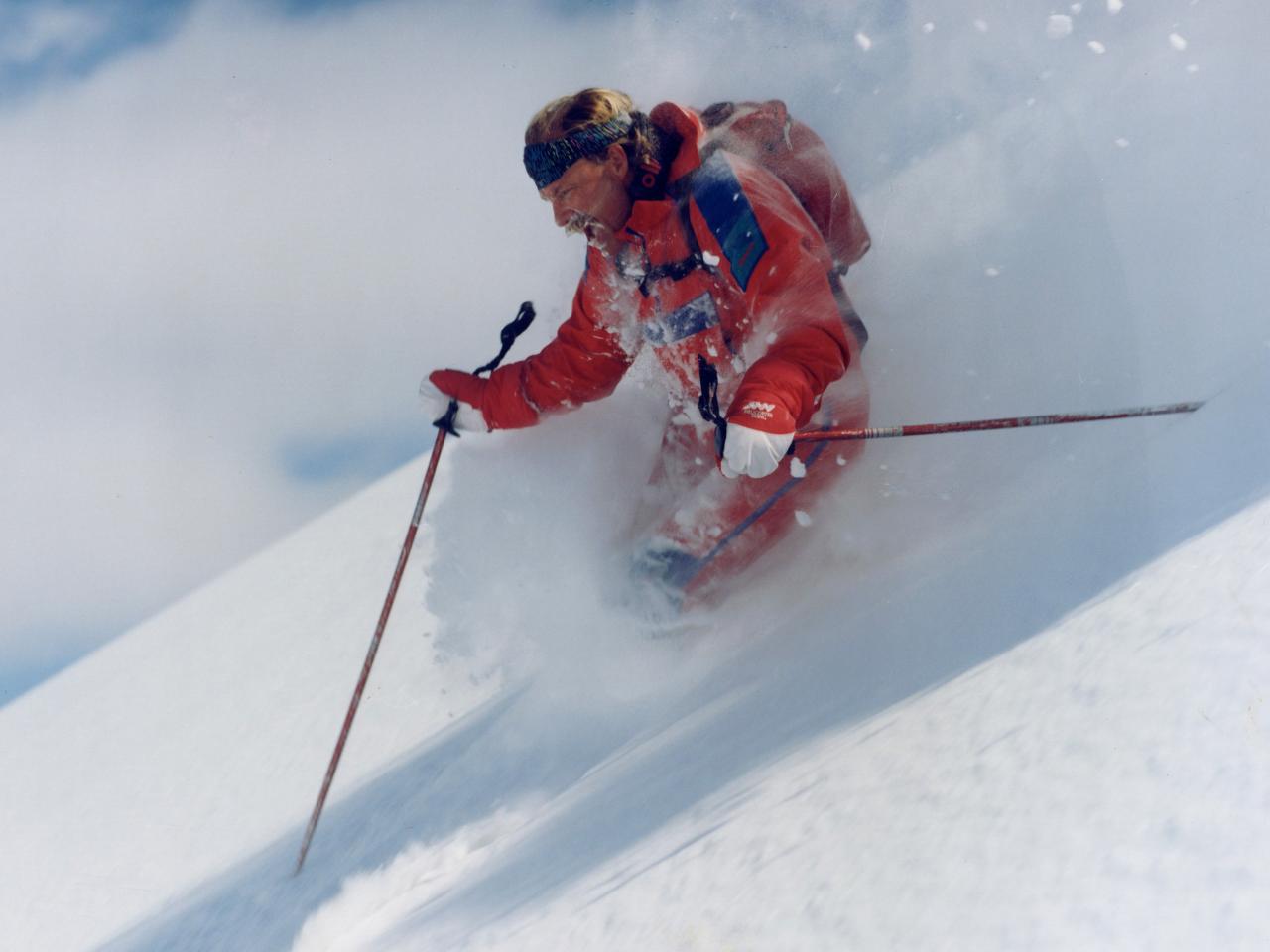1990 Helicopter Skiing at Mike Wiegele Heli-skiing Resort