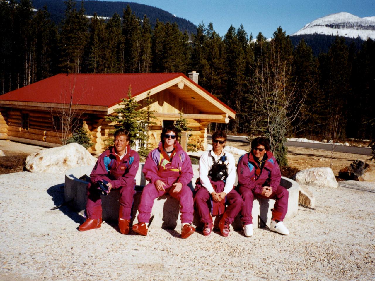 1990 Helicopter Skiing at Mike Wiegele Heli-skiing Resort