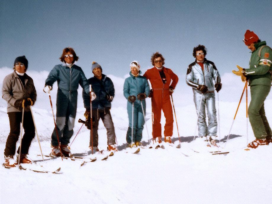 Helicopter Skiing in 1970 at Mike Wiegele Heli-skiing Resort