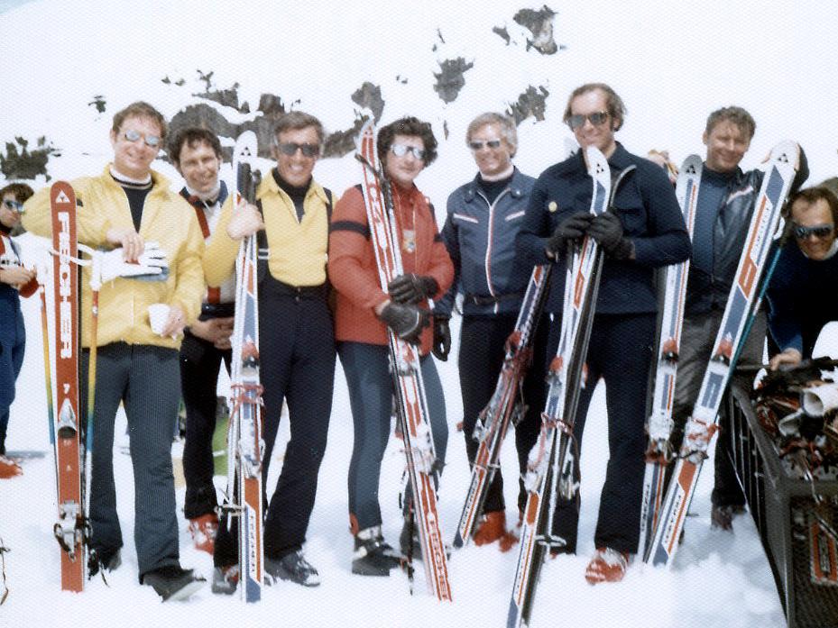 Helicopter Skiing in 1970 at Mike Wiegele Heli-skiing Resort