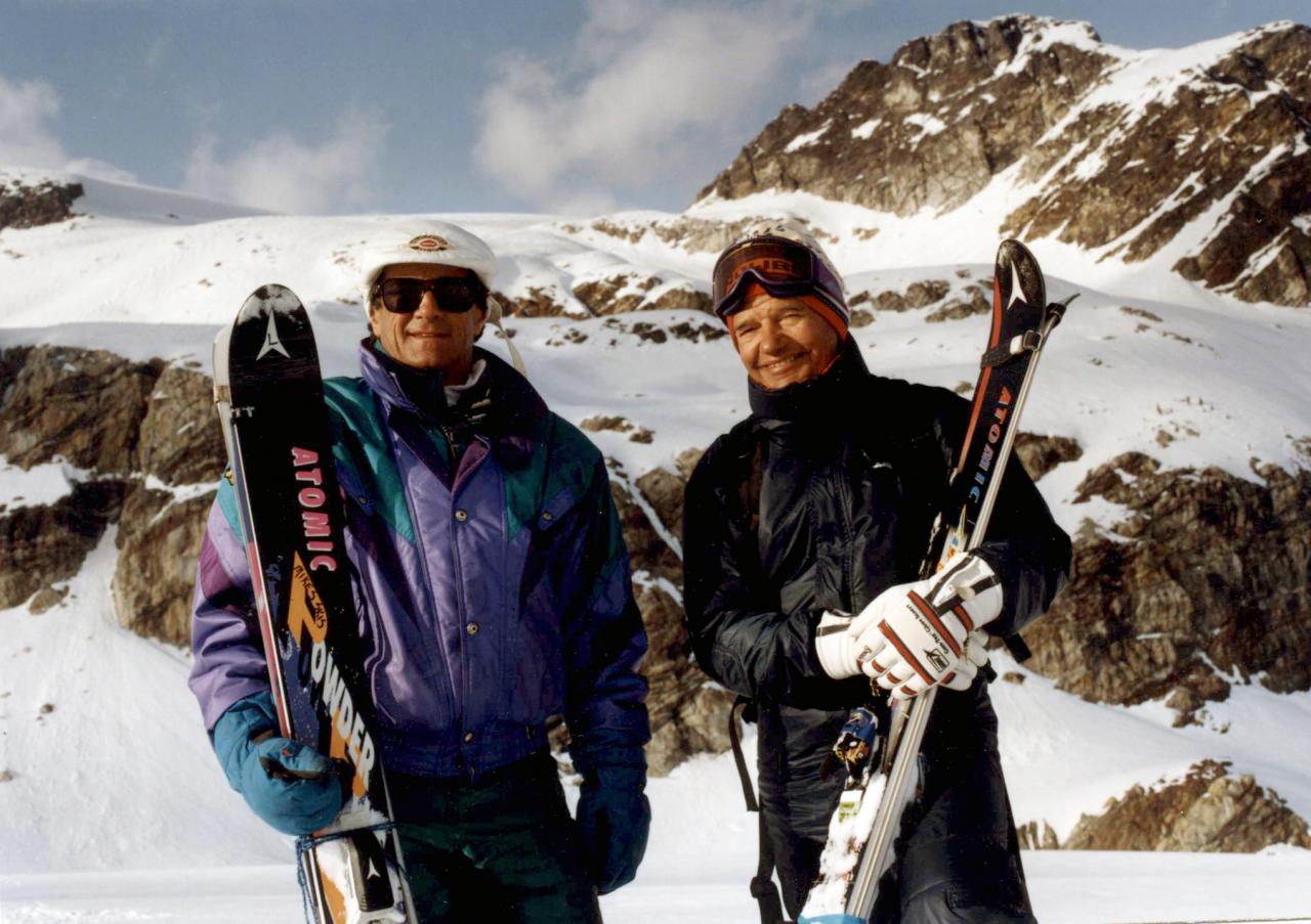 1990 Helicopter Skiing at Mike Wiegele Heli-skiing Resort