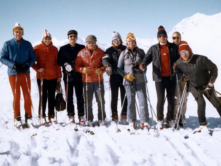 Helicopter Skiing in 1970 at Mike Wiegele Heli-skiing Resort