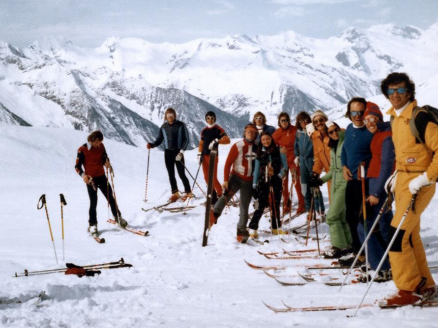 Helicopter Skiing in 1970 at Mike Wiegele Heli-skiing Resort