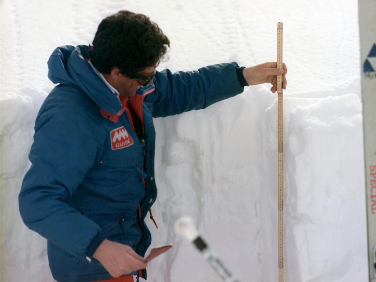Heli-skiing in 1980 at Mike Wiegele Helicopter Skiing Resort