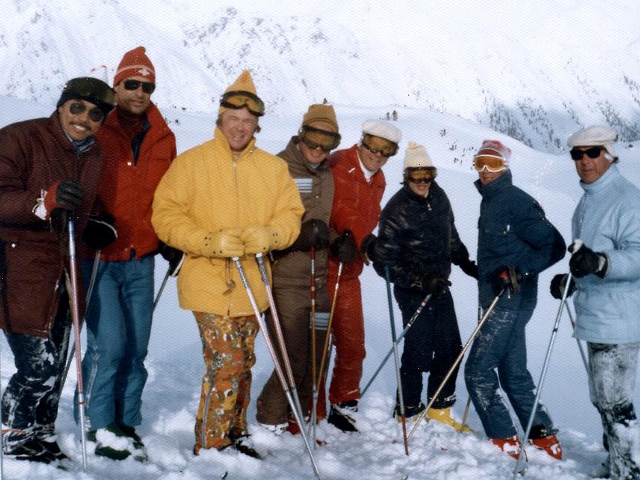 Helicopter Skiing in 1970 at Mike Wiegele Heli-skiing Resort