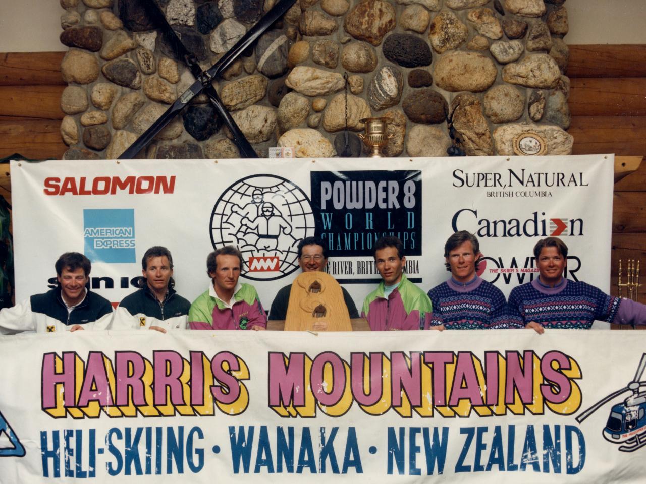 1990 Helicopter Skiing at Mike Wiegele Heli-skiing Resort