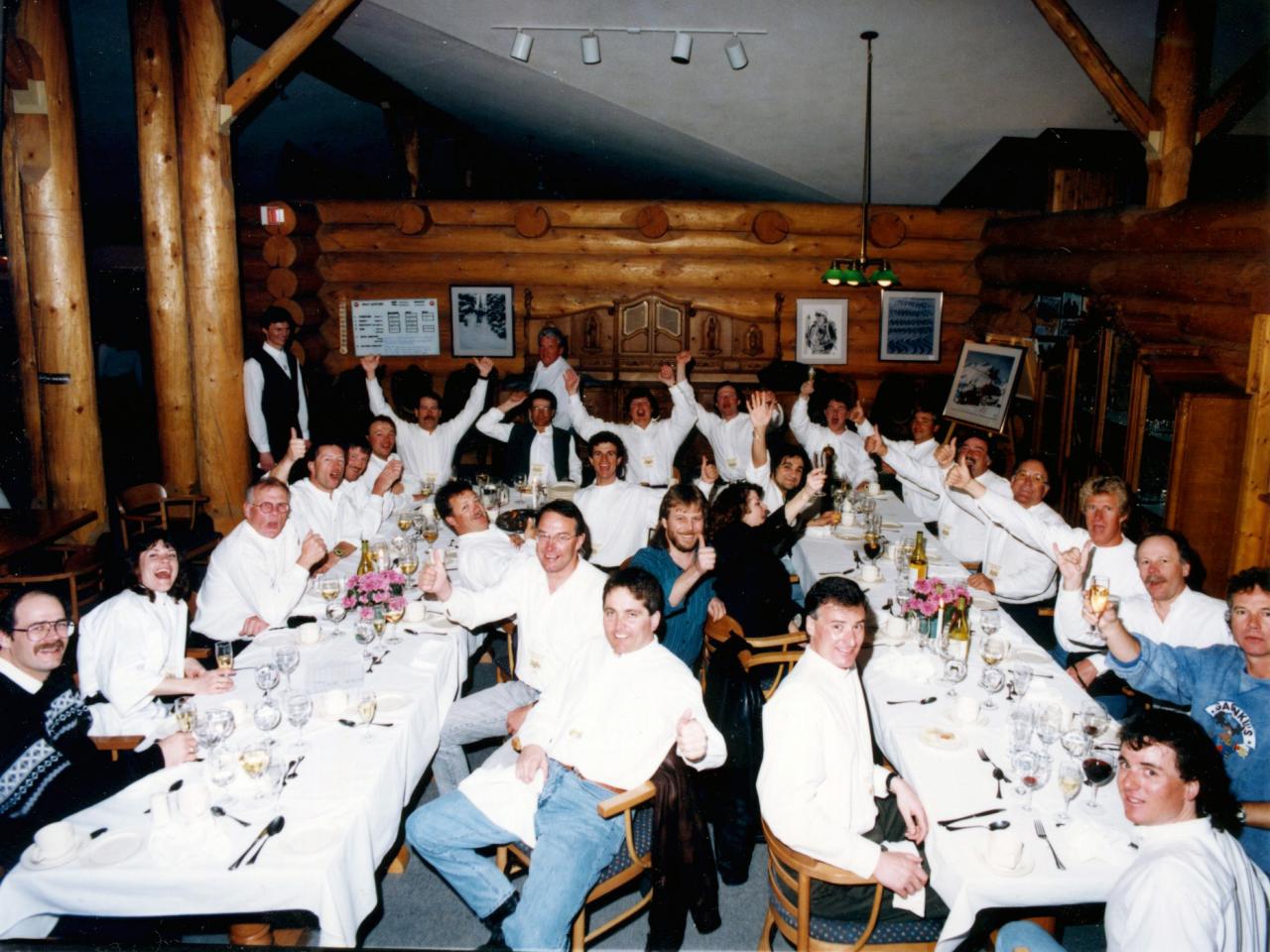 1990 Helicopter Skiing at Mike Wiegele Heli-skiing Resort