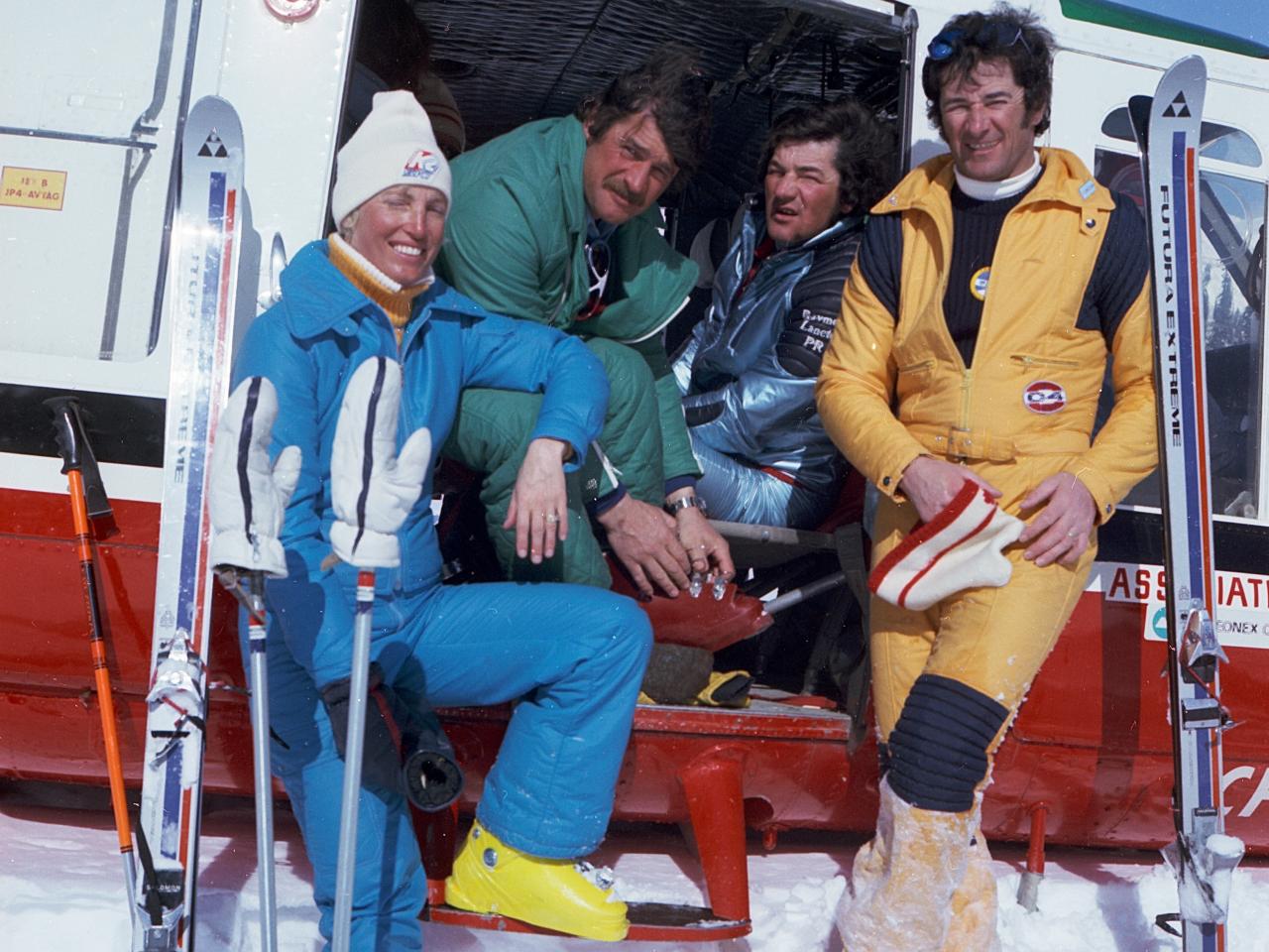 Helicopter Skiing in 1970 at Mike Wiegele Heli-skiing Resort