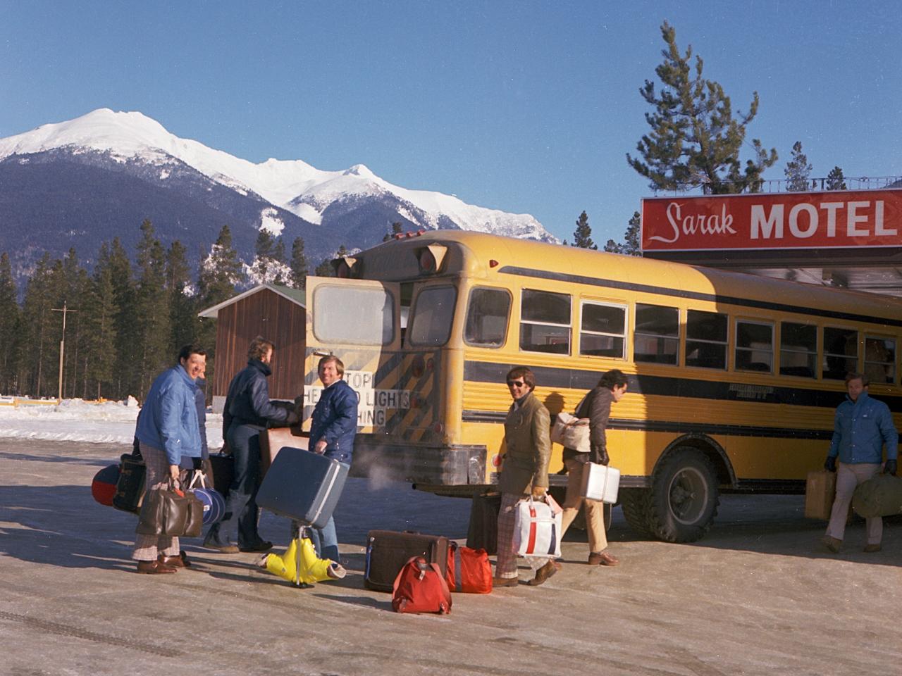 Helicopter Skiing in 1970 at Mike Wiegele Heli-skiing Resort