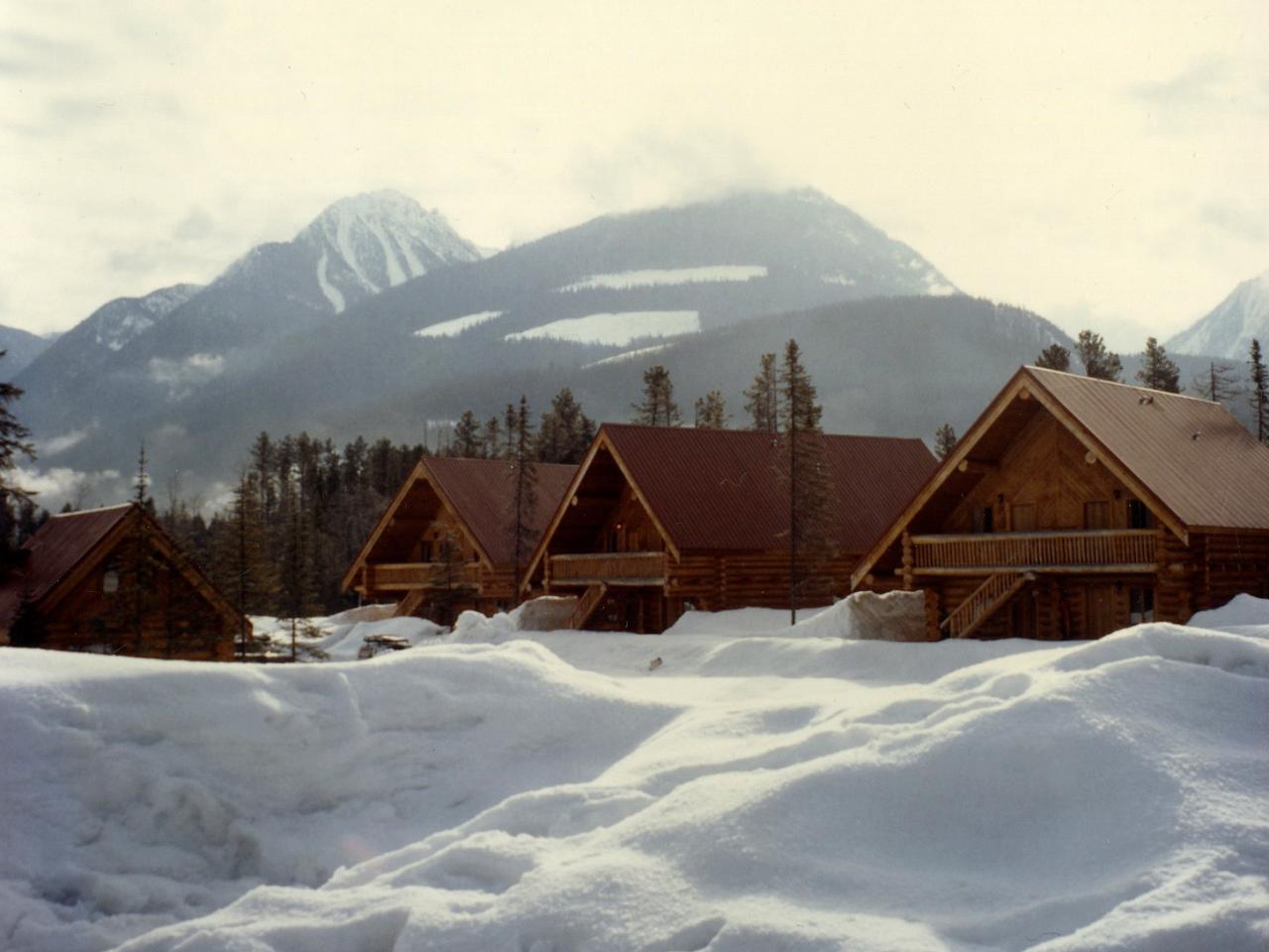 Heli-skiing in 1980 at Mike Wiegele Helicopter Skiing Resort