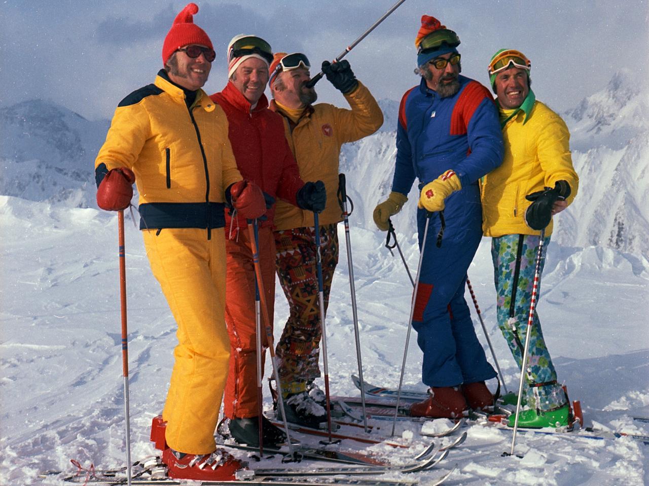 Helicopter Skiing in 1970 at Mike Wiegele Heli-skiing Resort