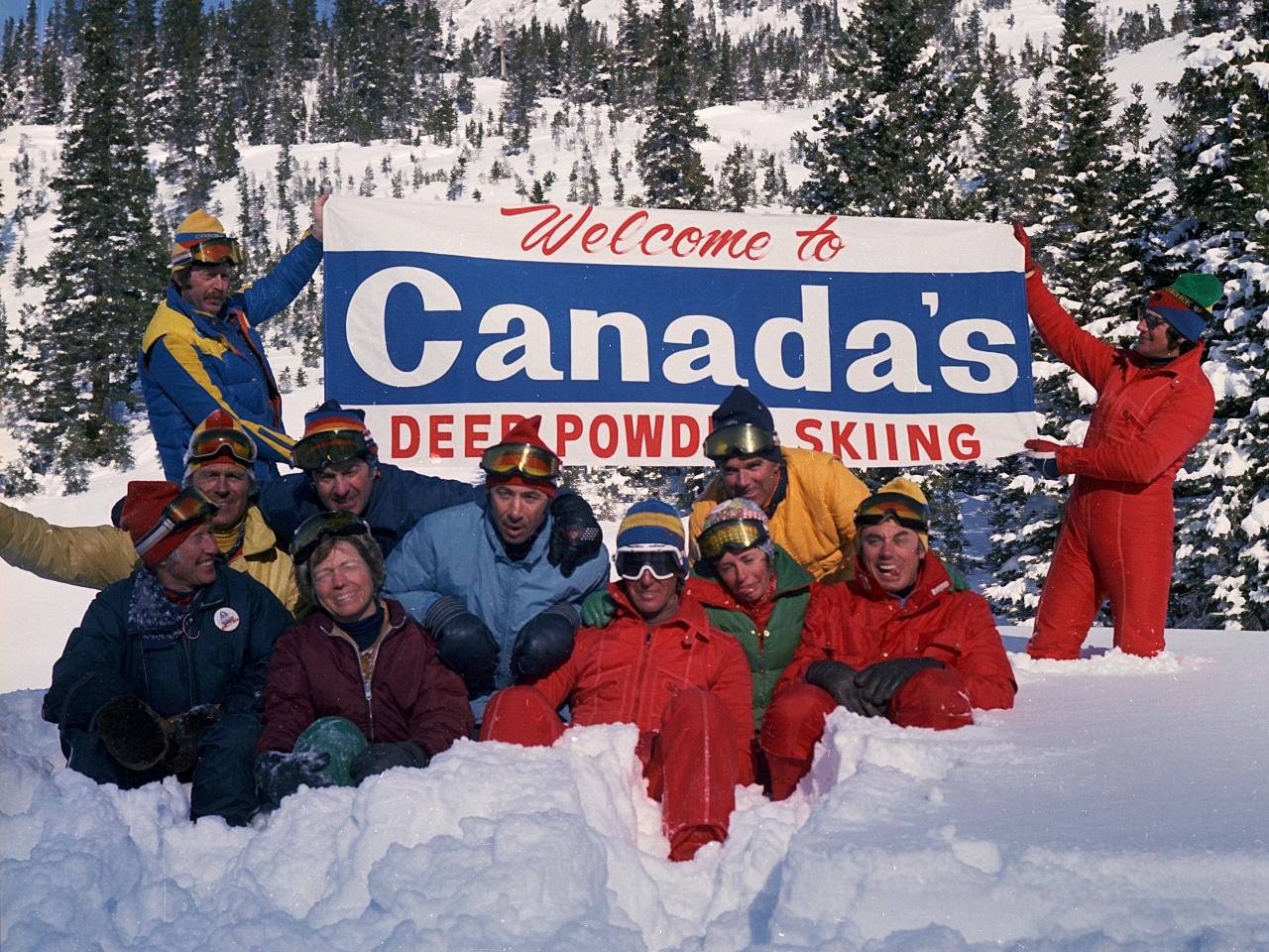Helicopter Skiing in 1970 at Mike Wiegele Heli-skiing Resort