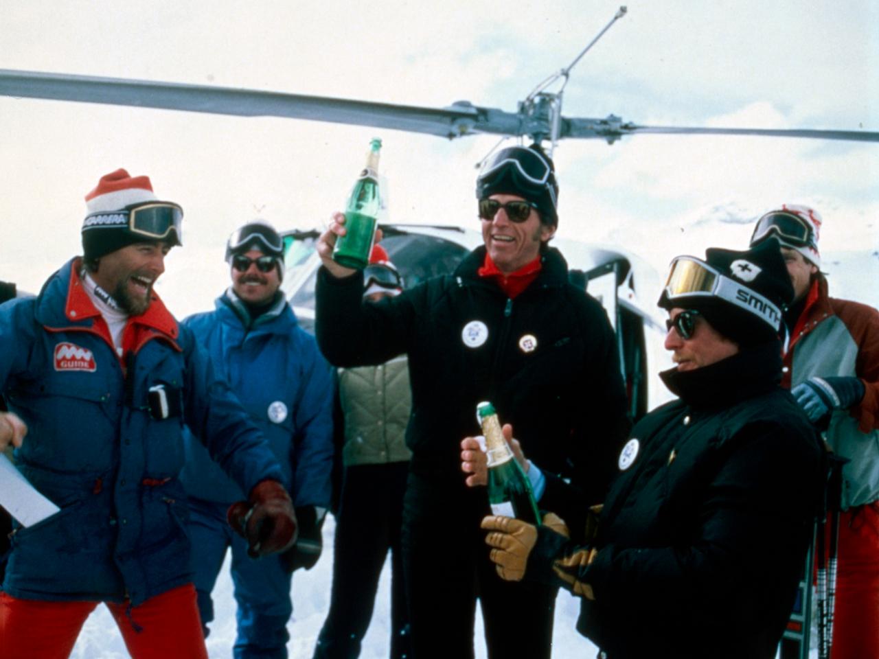 1990 Helicopter Skiing at Mike Wiegele Heli-skiing Resort