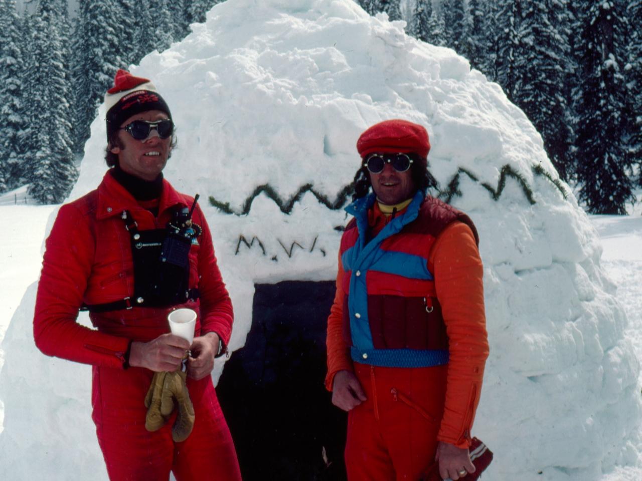 Helicopter Skiing in 1970 at Mike Wiegele Heli-skiing Resort