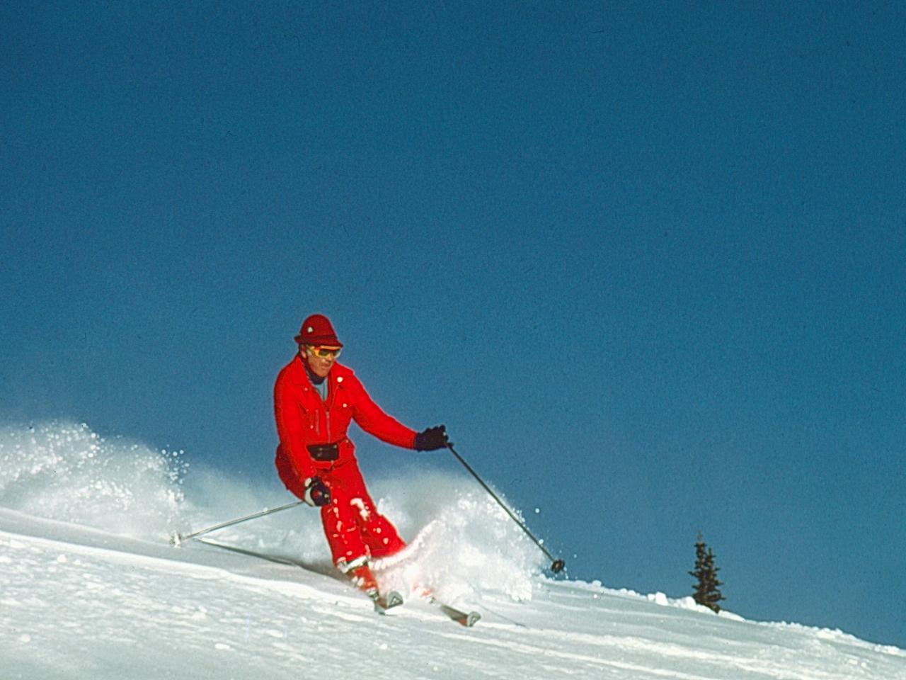 Helicopter Skiing in 1970 at Mike Wiegele Heli-skiing Resort