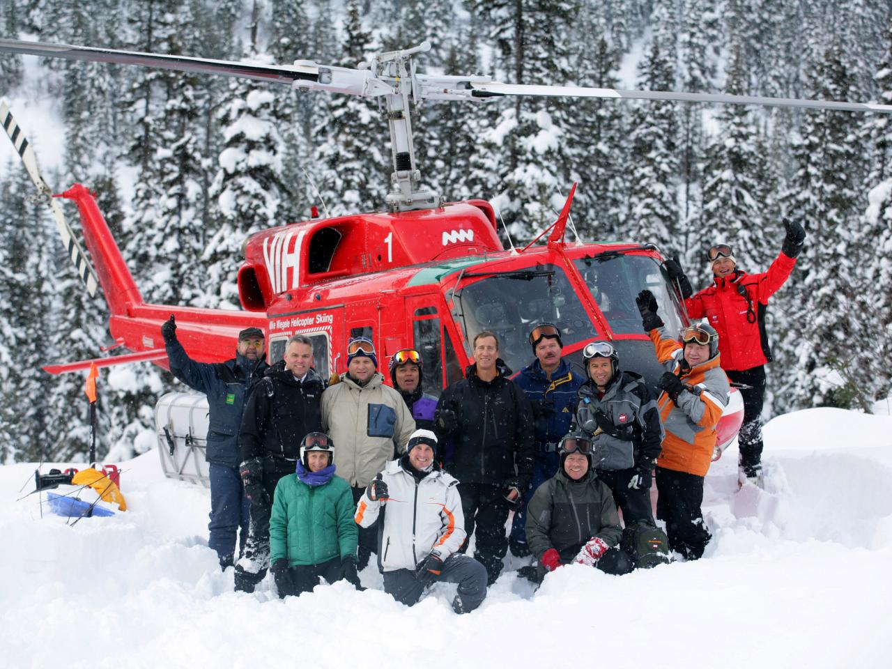 Making ski dreams come true at Mike Wiegele heli-skiing resort.