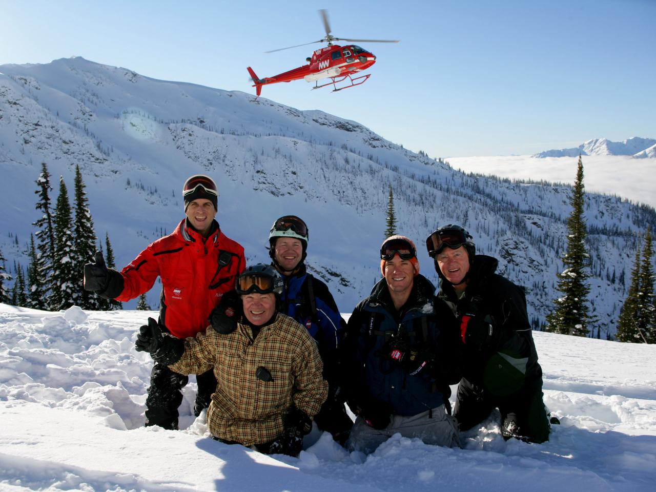 Making ski dreams come true at Mike Wiegele heli-skiing resort.