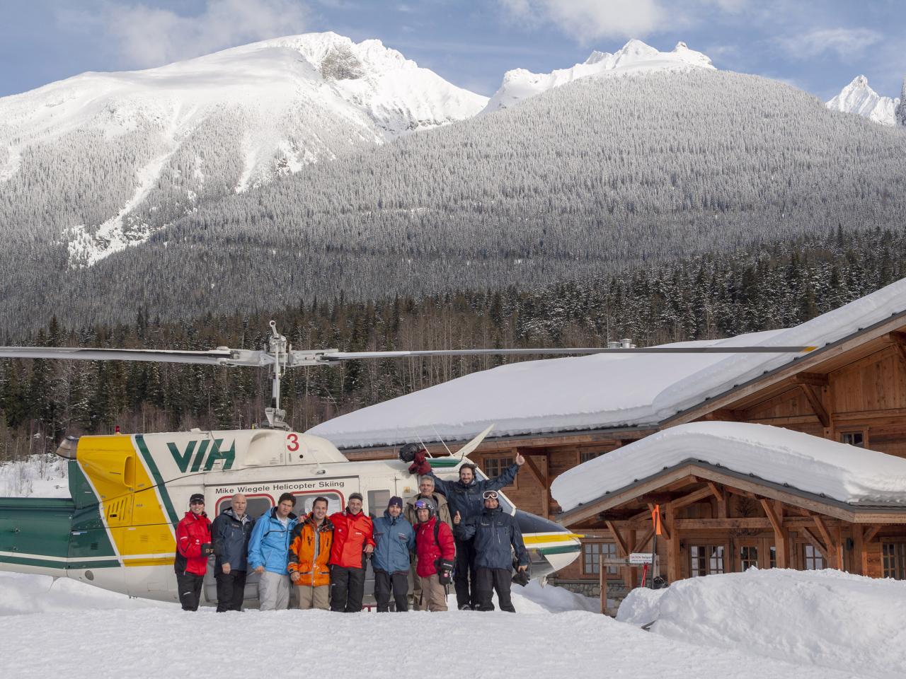 Making ski dreams come true at Mike Wiegele heli-skiing resort.