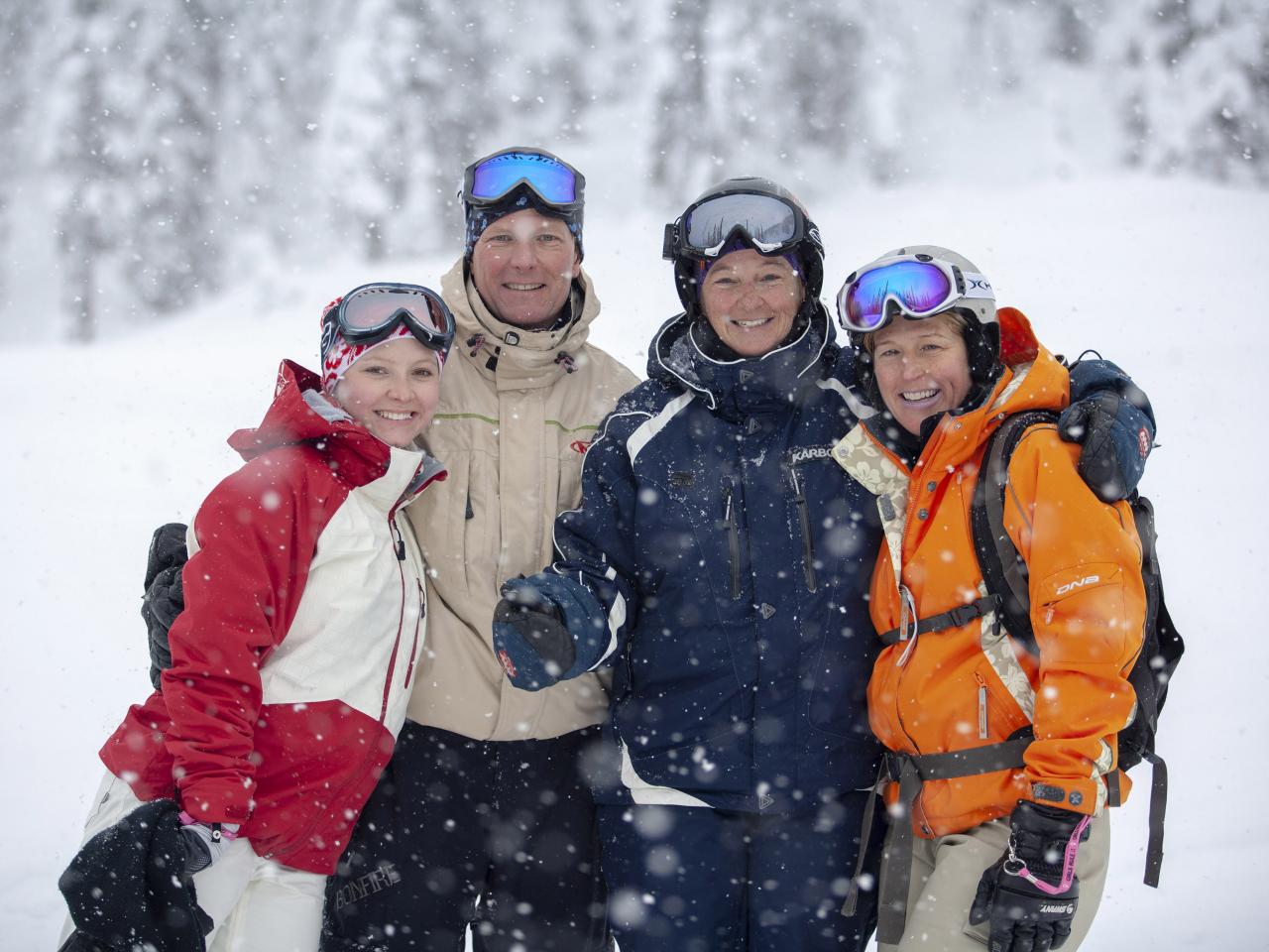 Making ski dreams come true at Mike Wiegele heli-skiing resort.