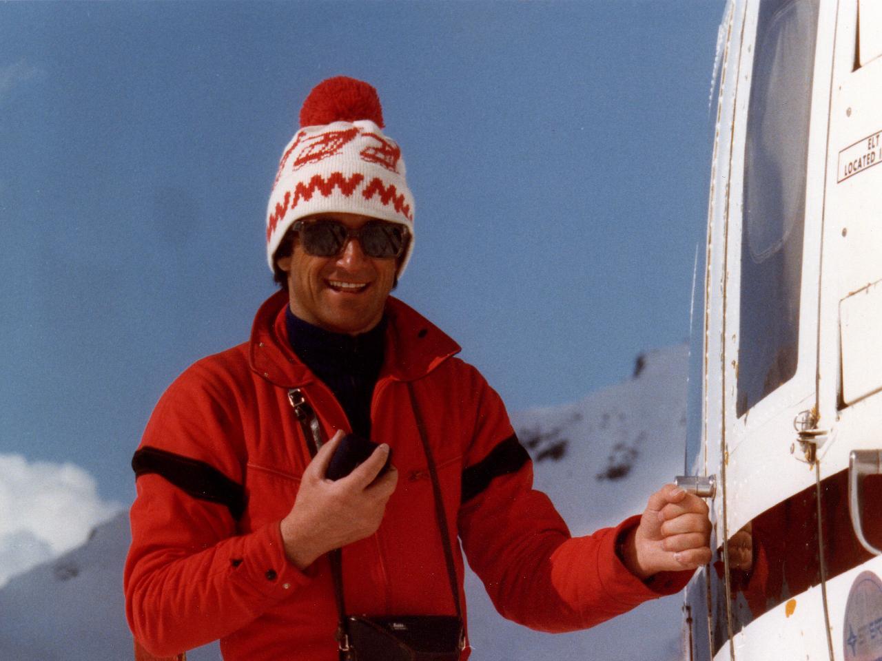 Helicopter Skiing in 1970 at Mike Wiegele Heli-skiing Resort
