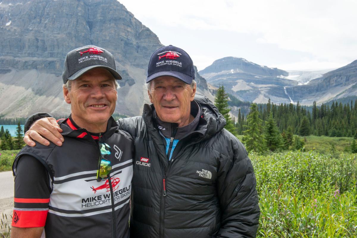 Mike Wiegele and Crazy Canuck Ken Read