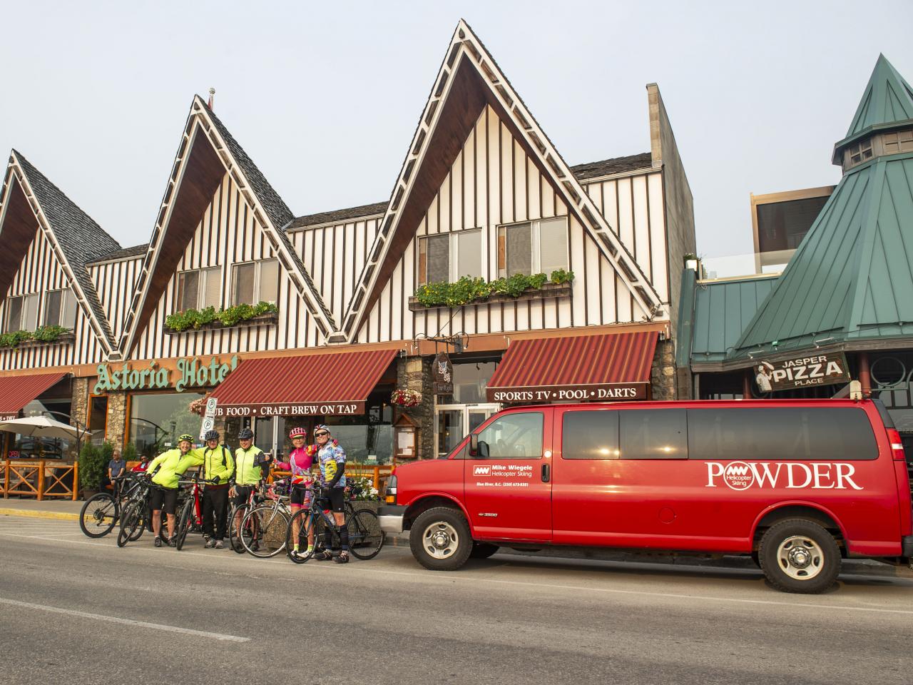 2018 Tour de Blue celebrating Mike Wiegele's 80th Birthday