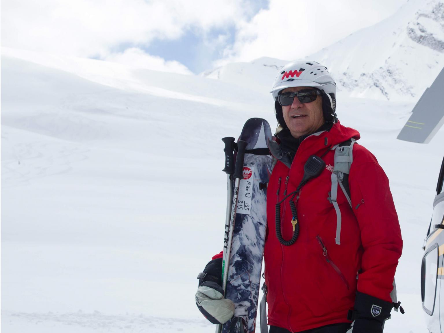 Mike Wiegele skiing pioneer and creator of Mike Wiegele Heli-skiing Resort