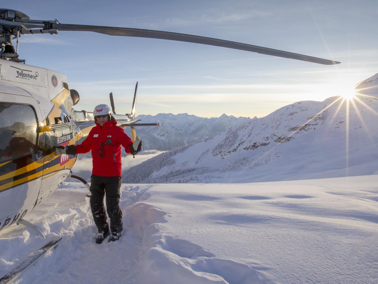Mike Wiegele Heli-skiing with best skiing since 1970