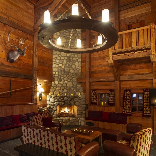 Albreda Ski Lodge is a luxurious skiing resort at Mike Wiegele Heli-Skiing in BC, Canada.