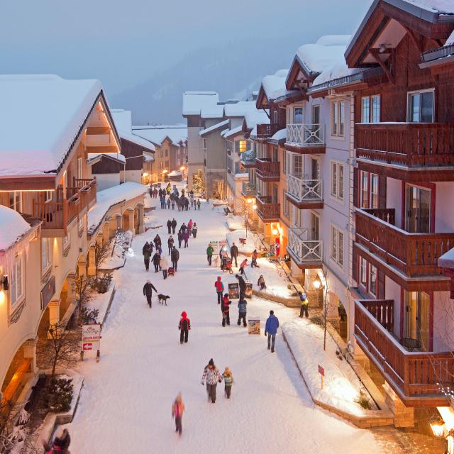 Experience a winter escape at Canada’s second largest ski area and proud resort partner of Mike Wiegele Helicopter Skiing, Sun Peaks Resort.
