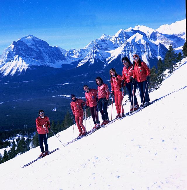 1960 Lake Louise Mike Wiegele Ski School